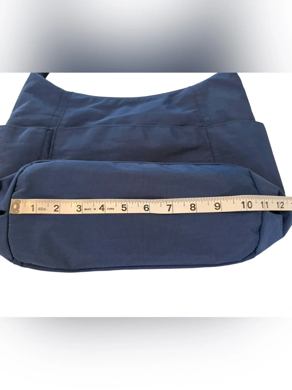 Baggalini Pacific Hobo Crossbody Shoulder Tote Bag Pacific Blue EUC
